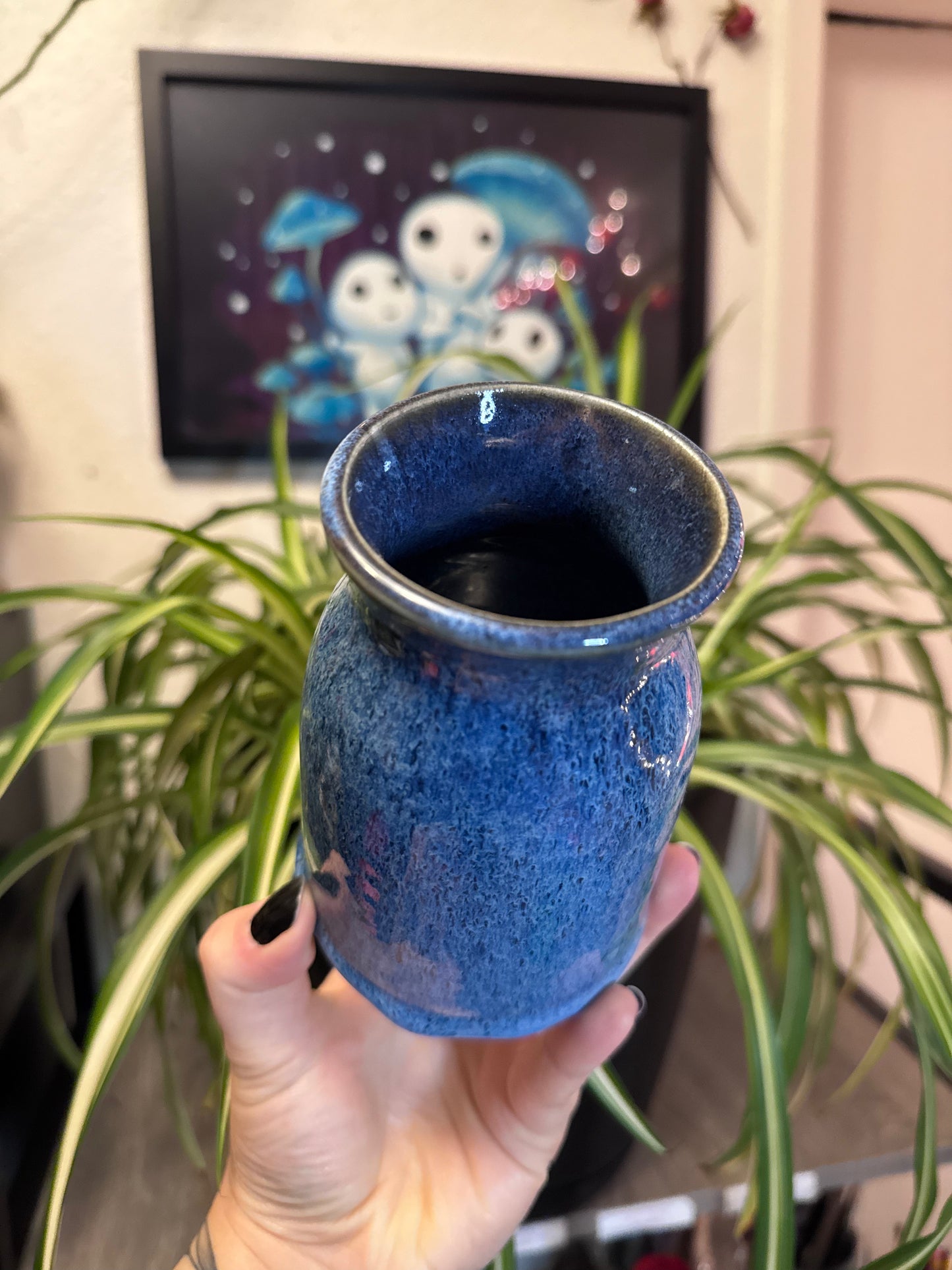 Medium Blue Vase
