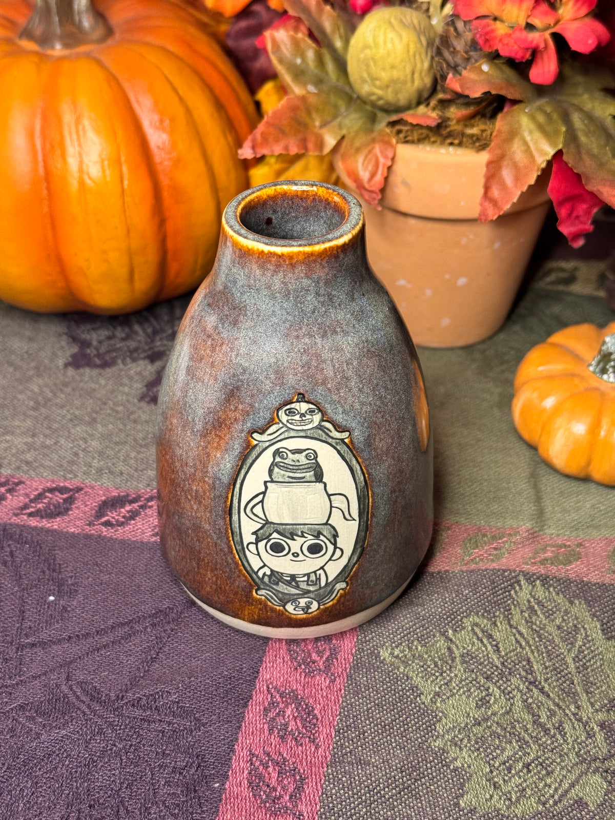 Greg Portrait Small Vase