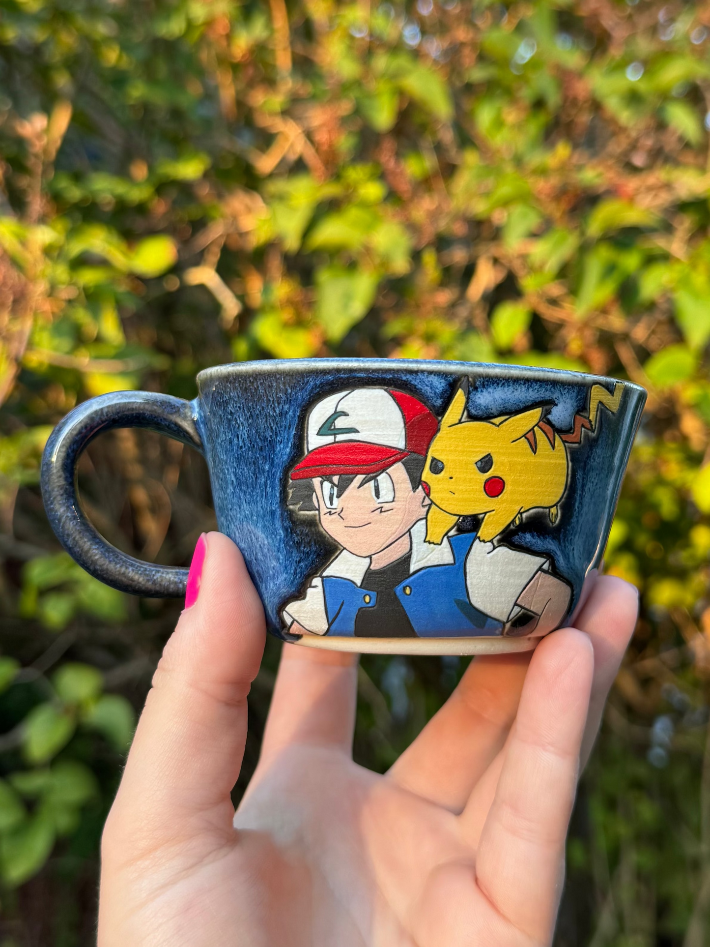 Ash and Pika 6oz Mug