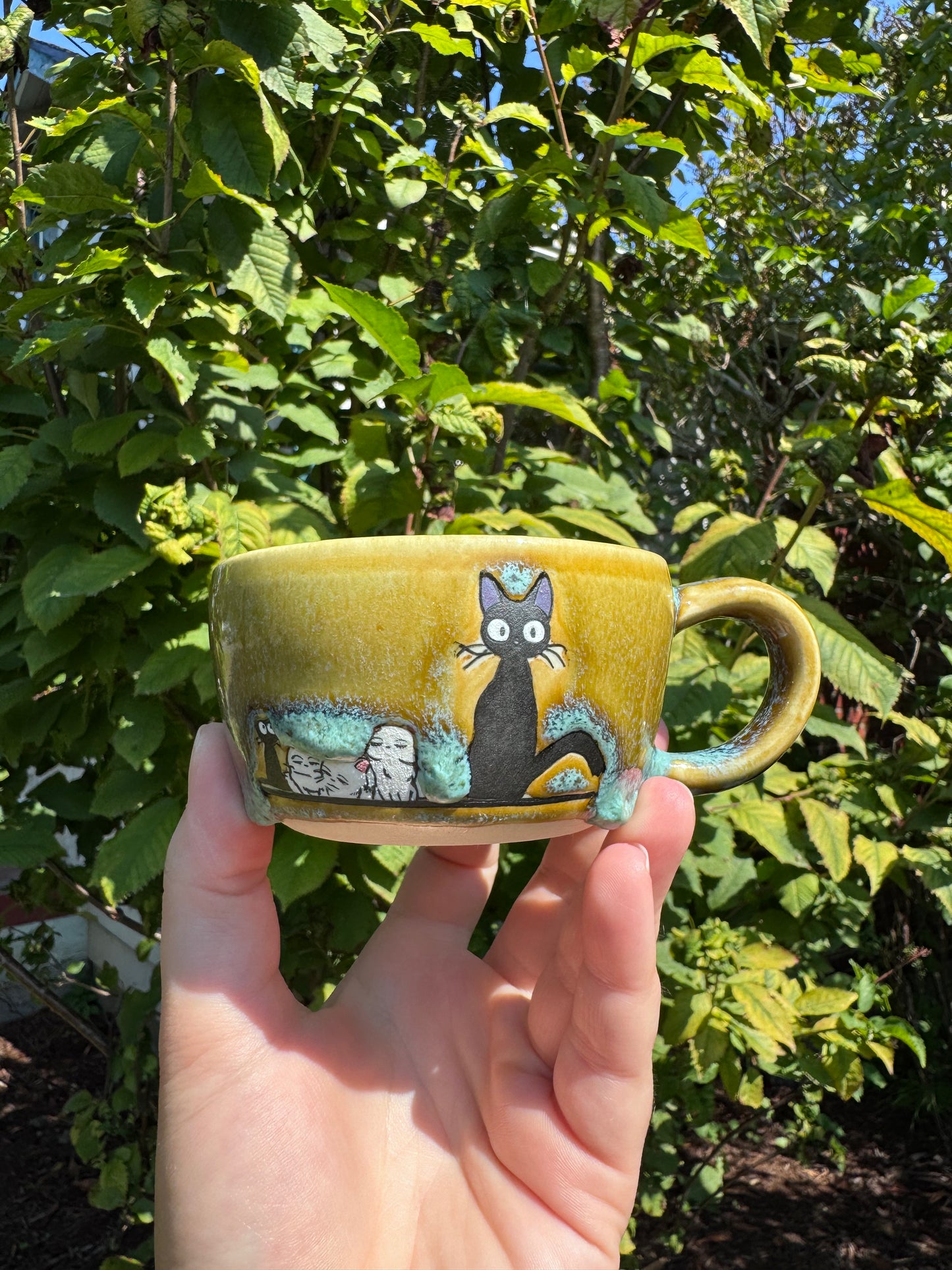 *Seconds* Jiji and Kittens 6oz Mug
