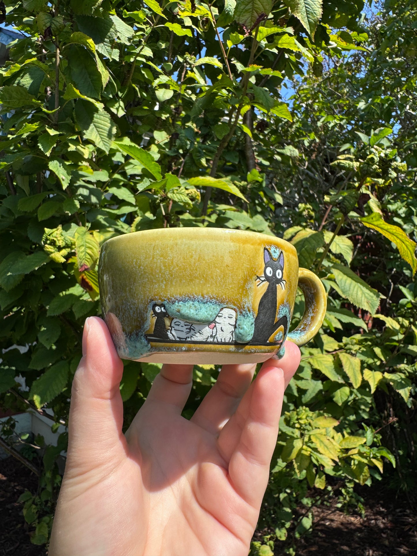 *Seconds* Jiji and Kittens 6oz Mug