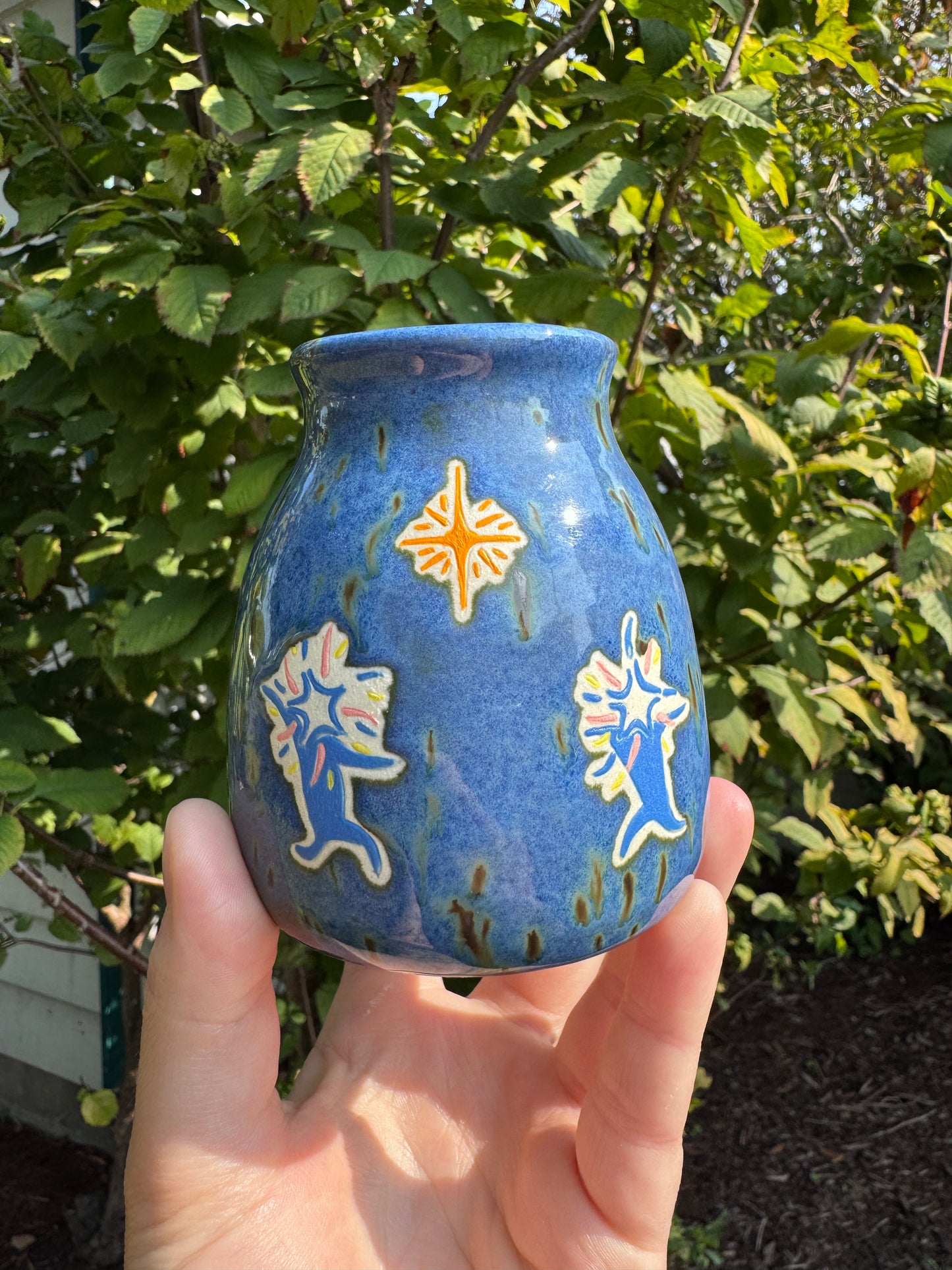 Star Children Mini Vase