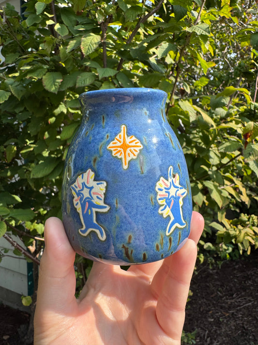 Star Children Mini Vase