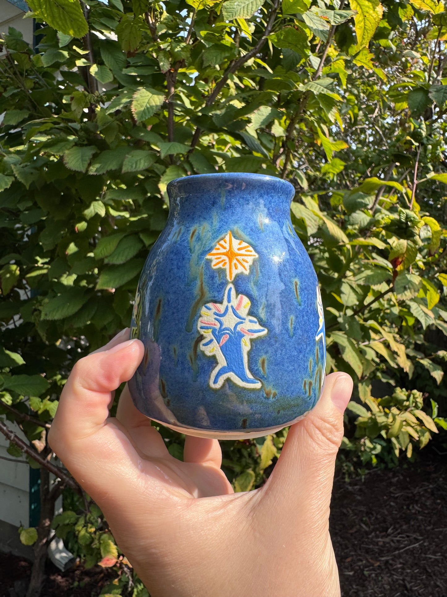 Star Children Mini Vase