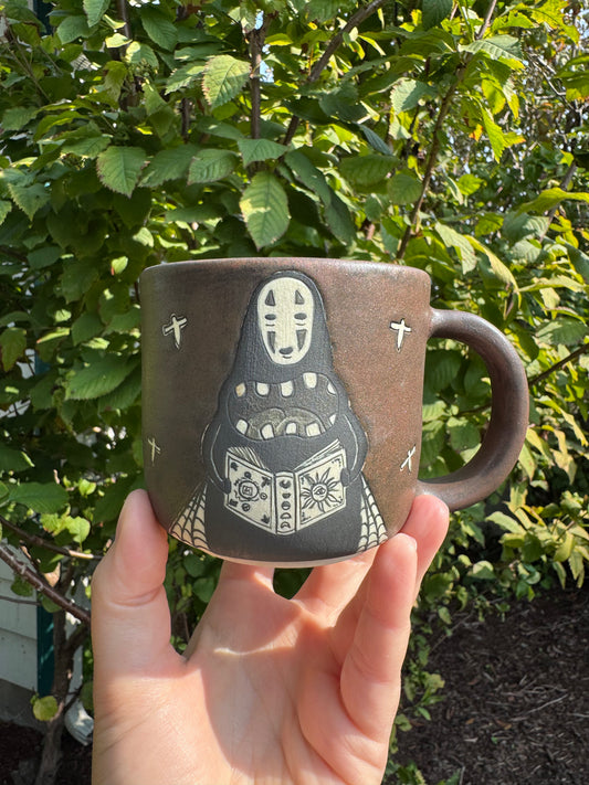 *Seconds* No Face Grimoire 11oz Mug