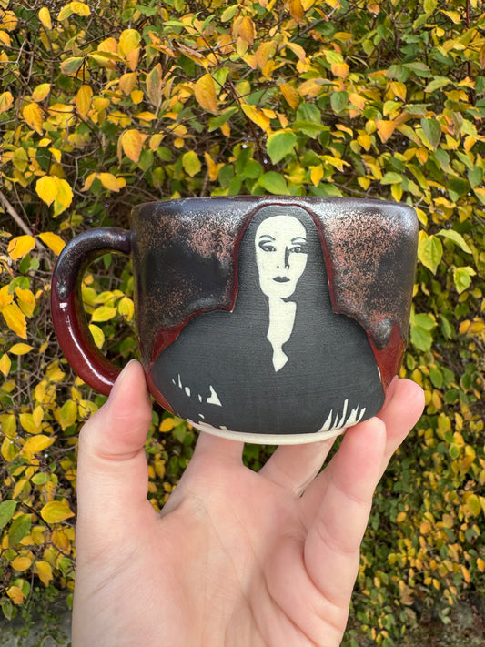Morticia Sparkle 12oz Mug