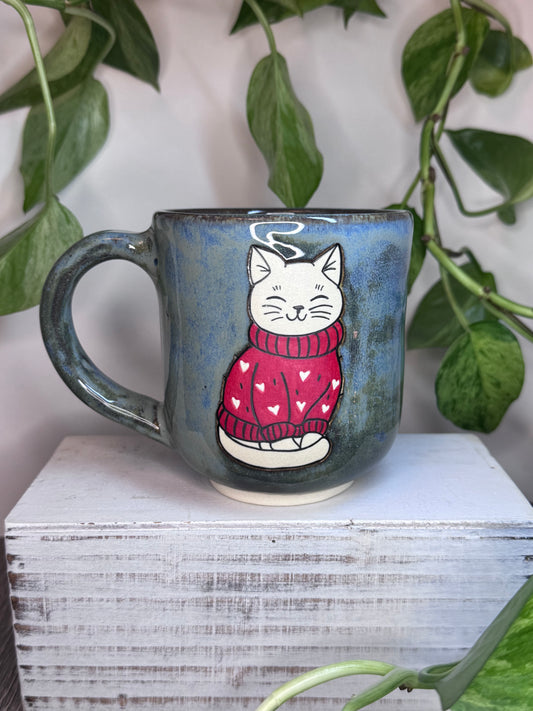 Sweater Kitty 16oz Mug