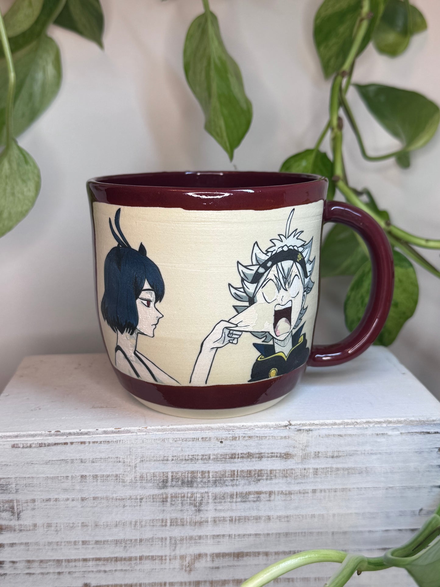 *Seconds* Black Clover 15oz Mug