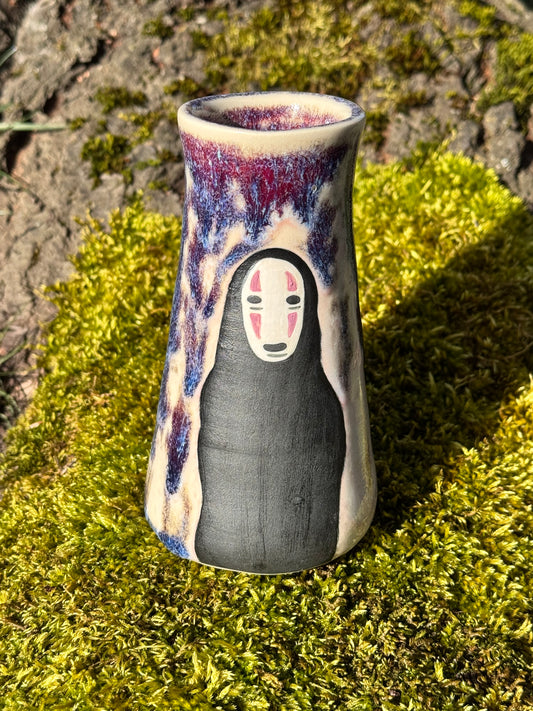No Face Vase