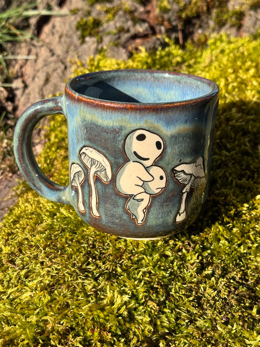 Kodamas and Mushys 9oz Mug