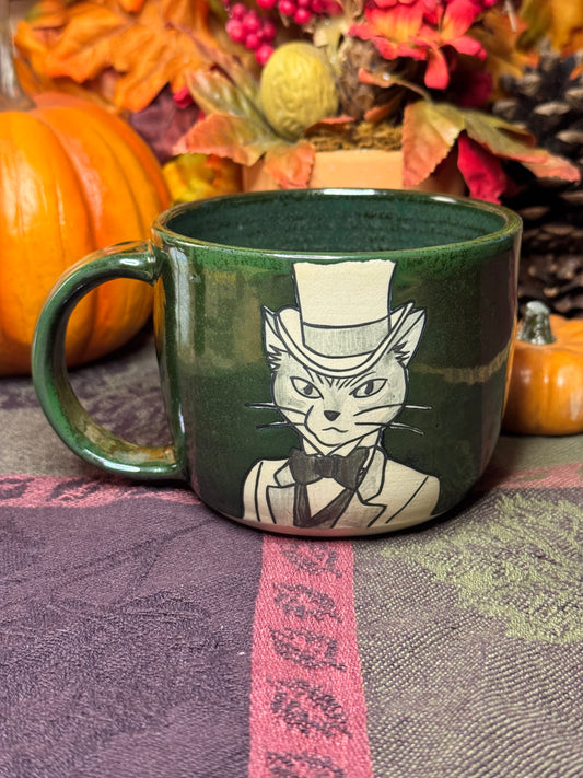 Dapper Cat 10oz Mug