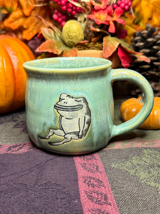 *Seconds* Frog 9oz Mug