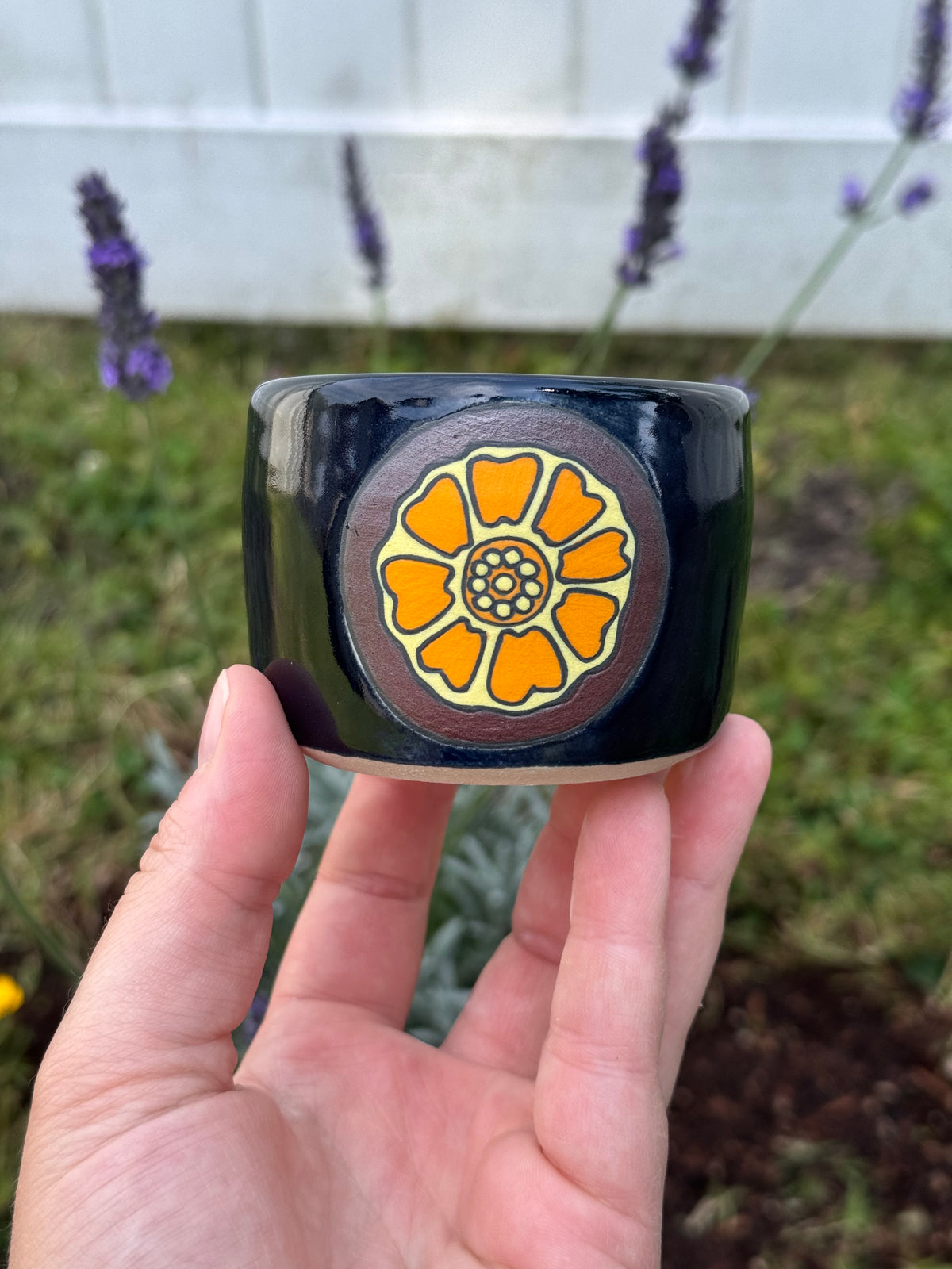 White Lotus Sake 5oz Cup